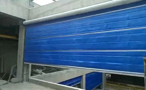 大型物流园区完成伊宁县防火门整体安装工程