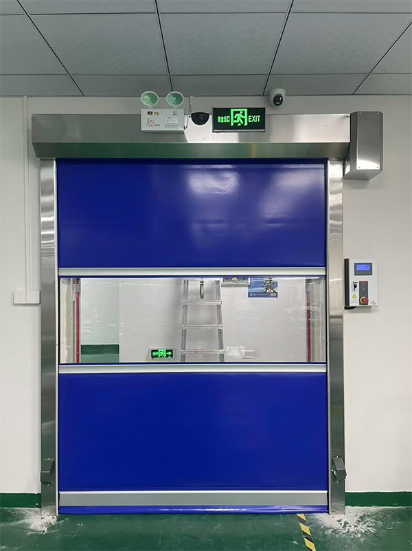 伊宁县快速伊宁县卷帘门在冷链物流仓储区的应用实践